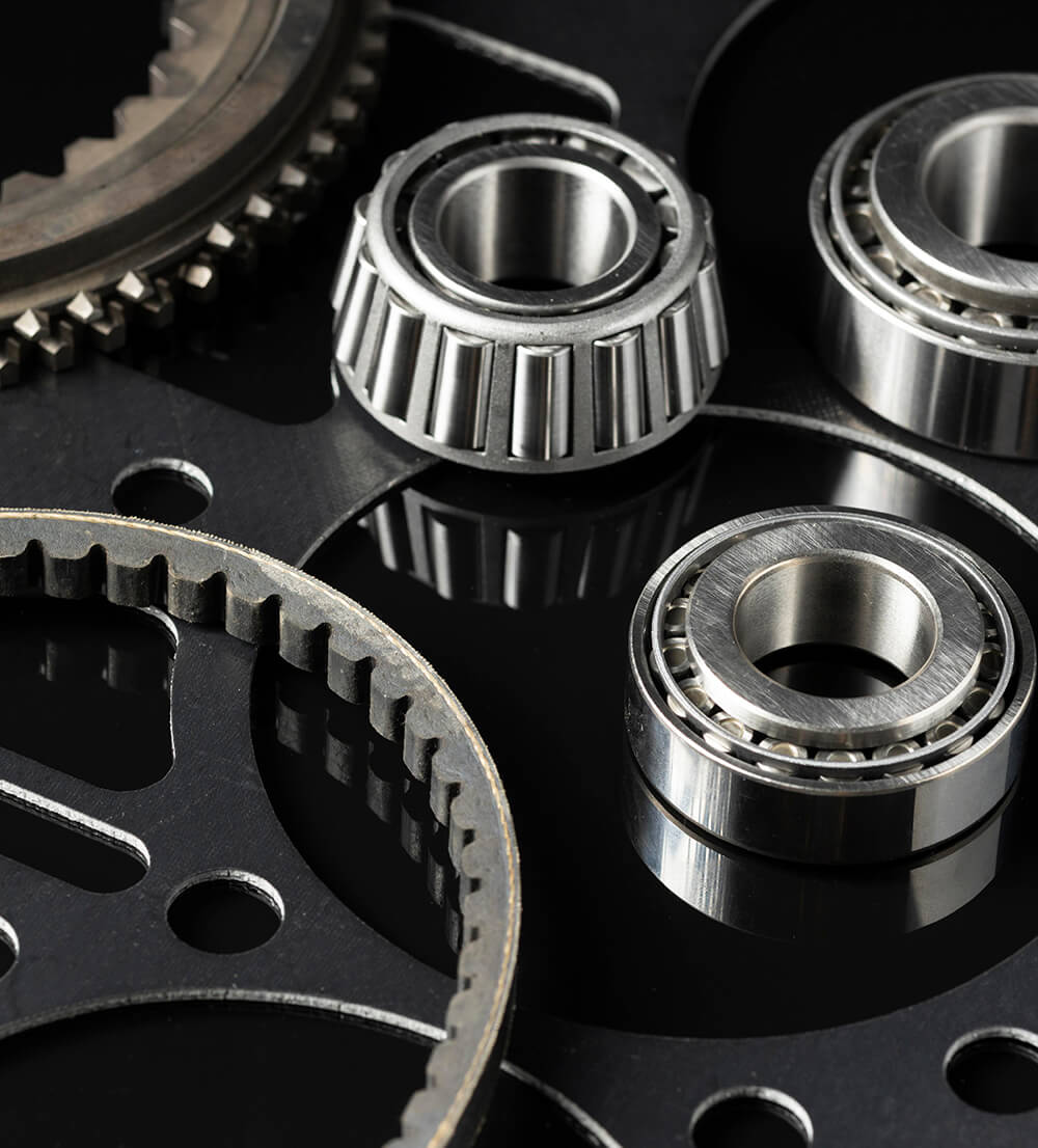 Plastic parts for machinery